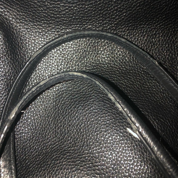 Coach Black Leather Bag - Picture 7 of 8